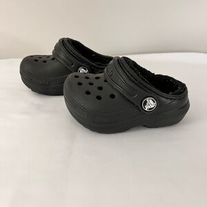 Kids Black Clogs Sz 4C